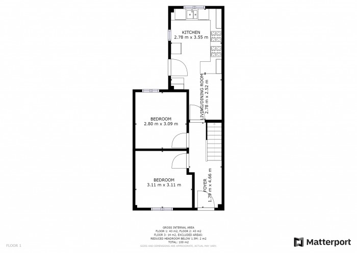 Floorplans For Nelson Street, Norwich