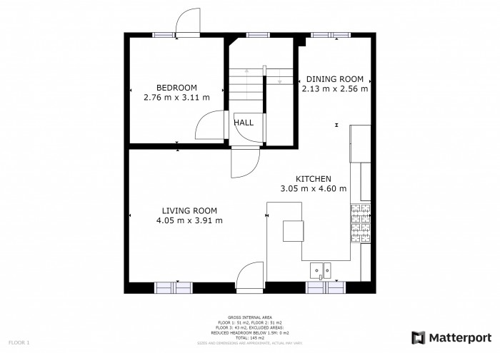 Floorplans For Attoe Walk, Norwich